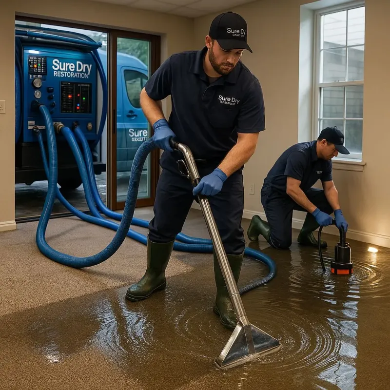 Water Extraction and Removal process in Littlefield, TX